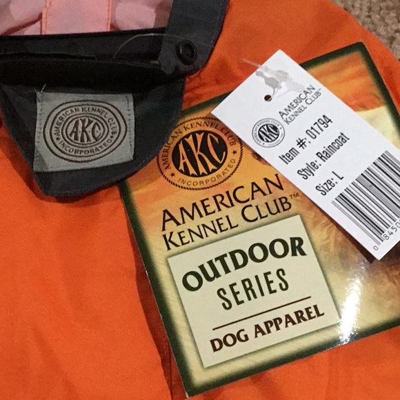 AKC Dog Raincoat (full coverage) - Size L - Picture 2 of 6